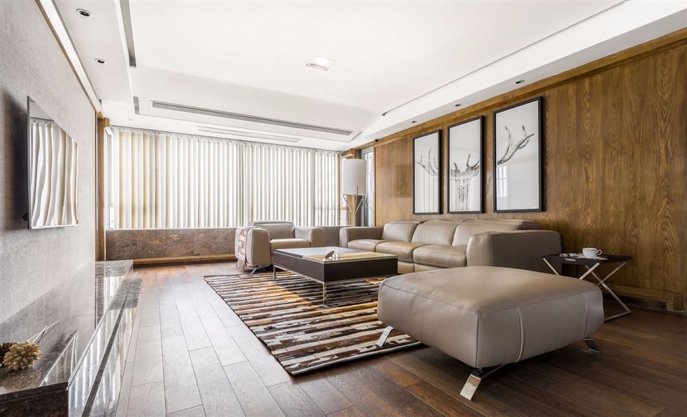 湛江市福祥花園北歐風格四居室裝修案例