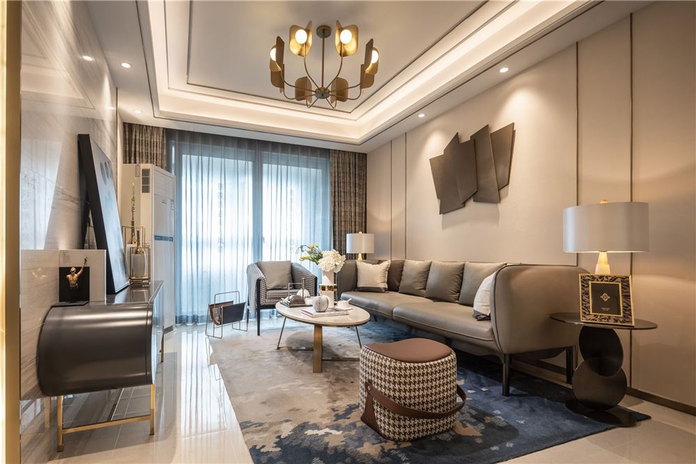 韶關市樂昌正升華府現代簡約風格三居室裝修案例