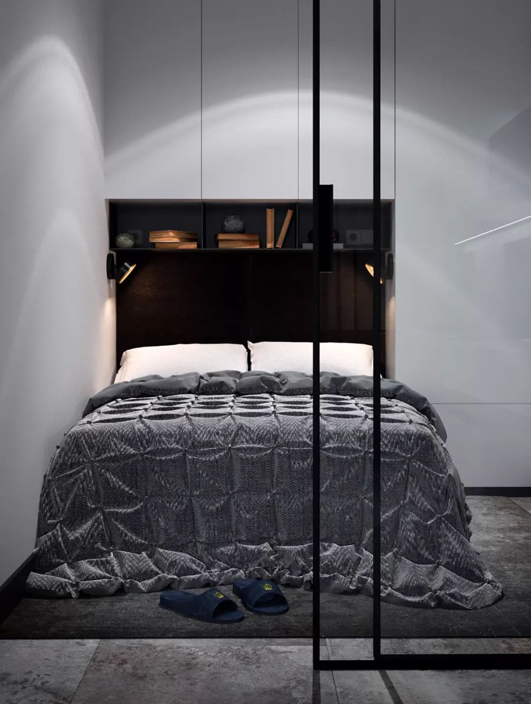 佛山裝修公司現代簡約風格室內裝修效果圖-臥室 佛山裝修公司現代簡約風格室內裝修效果圖-臥室