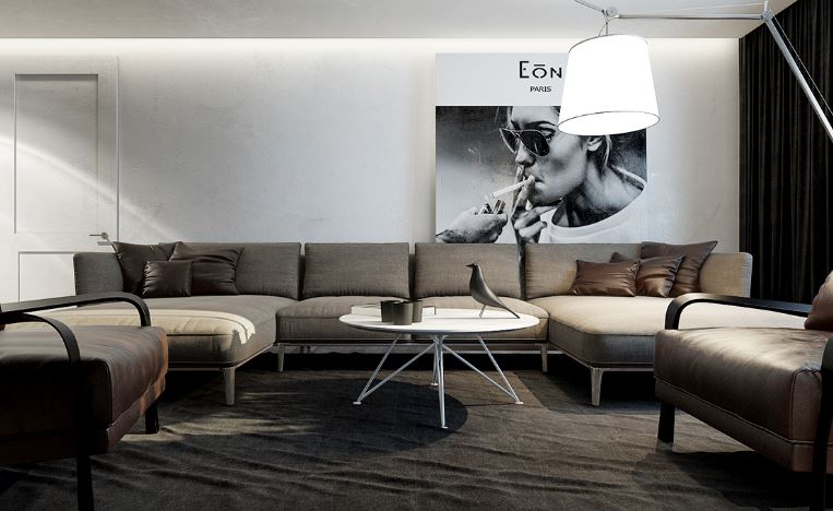 佛山市復地公園和光北歐風格別墅裝修案例