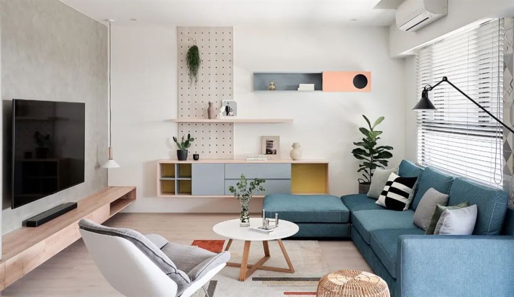 廣州市珠光御景壹號現代簡約風格三居室裝修案例