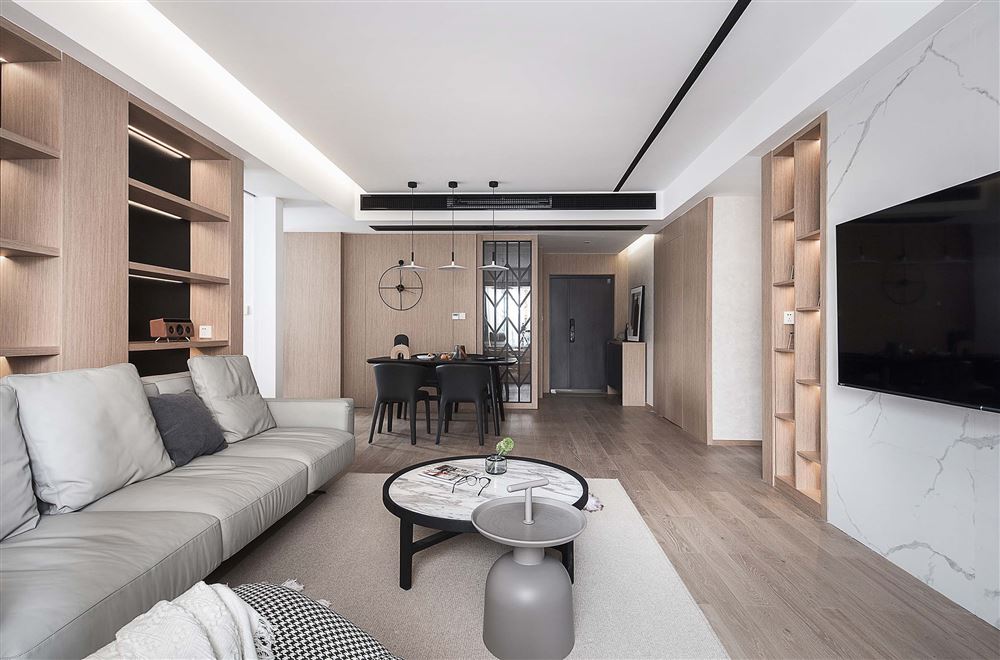 江門市碧桂園&middot;天麓湖現代簡約風格三居室裝修案例