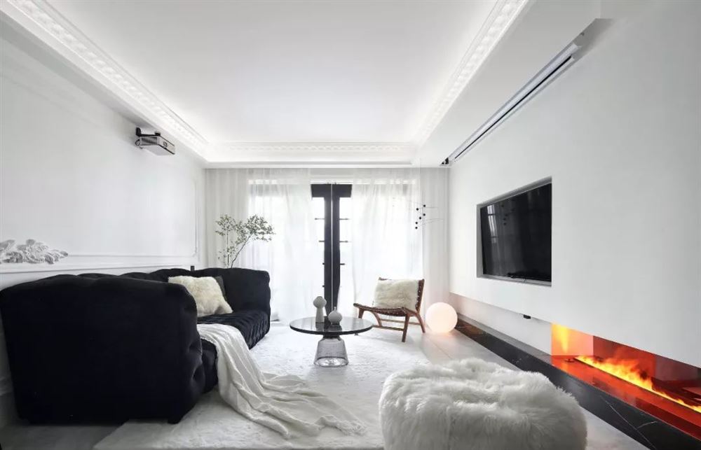 佛山市招商曦岸北歐風格三居室裝修案例