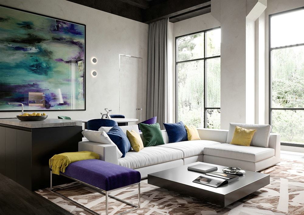 佛山市招商依云國際其他三居室裝修案例