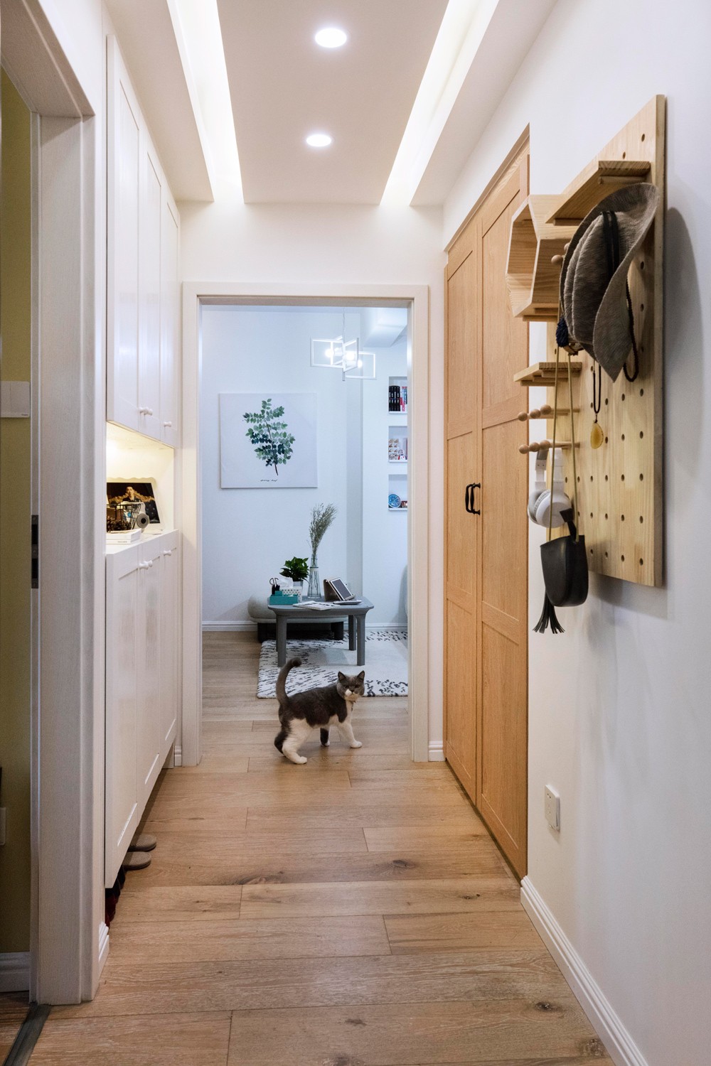 佛山裝修公司北歐風(fēng)格公寓裝修效果圖-玄關(guān)