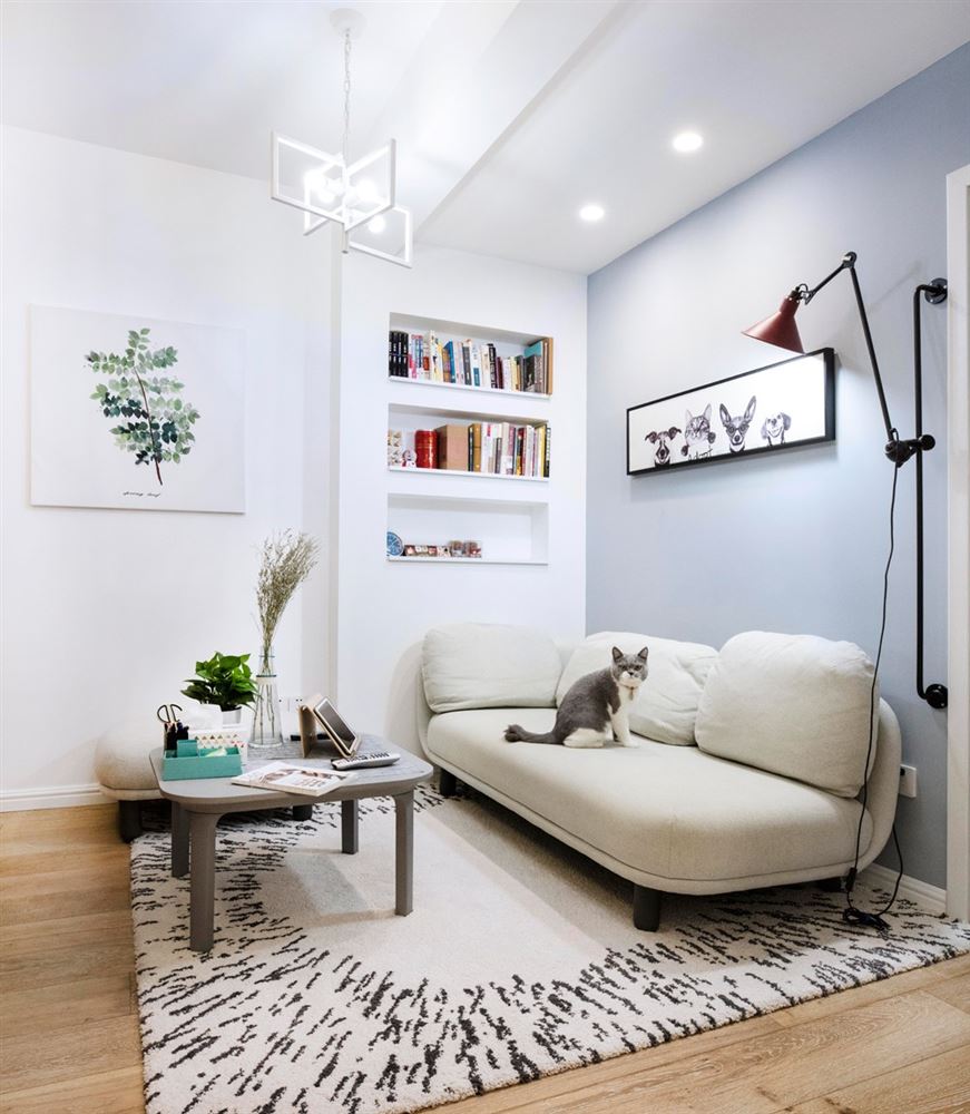 佛山市越秀御湖臺北歐風格公寓裝修案例