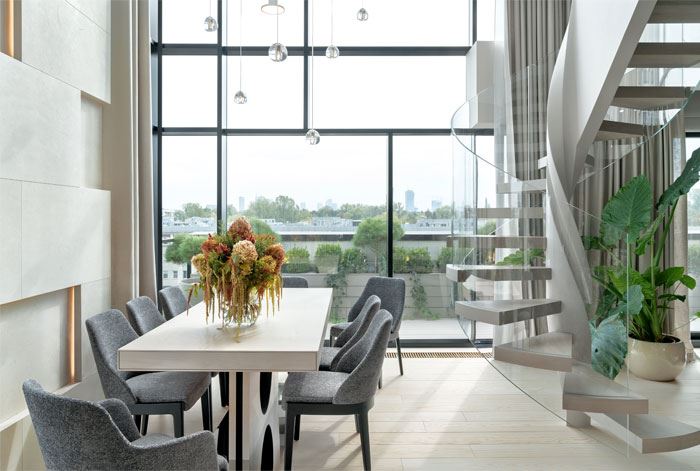 佛山市萬科中駿金域西江北歐風格復式裝修案例