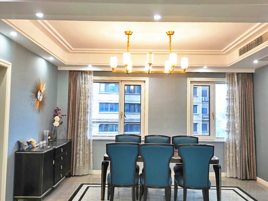 復(fù)式大宅室內(nèi)裝修設(shè)計(jì)-餐廳實(shí)景圖 復(fù)式大宅室內(nèi)裝修設(shè)計(jì)-餐廳實(shí)景圖