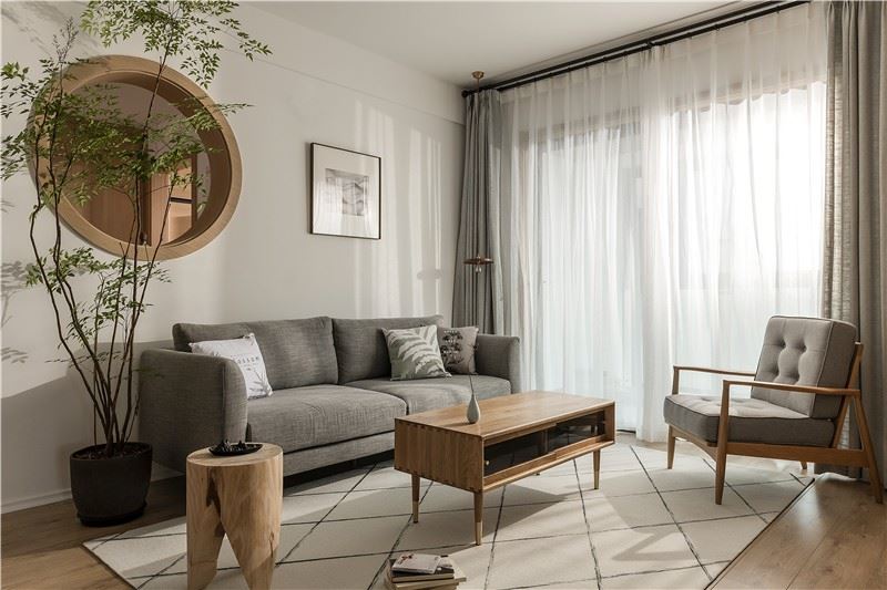 深圳市信義君御山居北歐風格三居室裝修案例