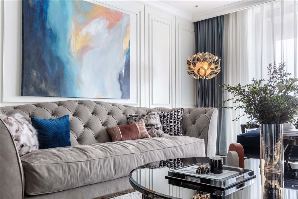 佛山市頤安&middot;天璟名庭輕奢風格四居室裝修案例