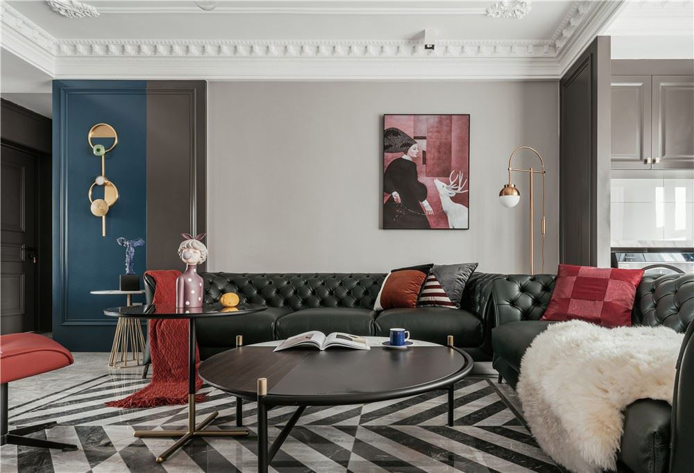 昭通市牡丹花園現(xiàn)代簡約風格四居室裝修案例