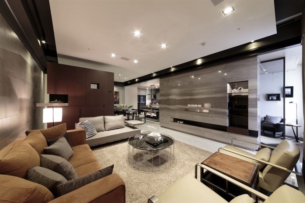 廣州市華遠(yuǎn)云和墅輕奢風(fēng)格四居室裝修案例