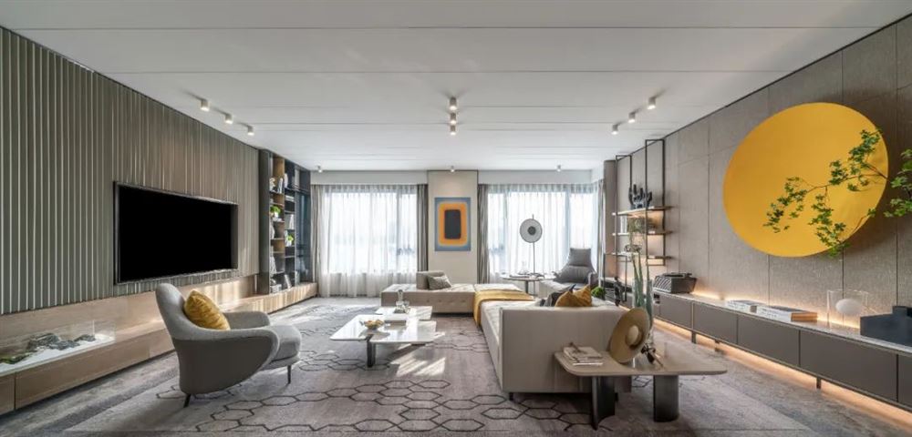 昭通市計生局家屬區(魯甸)現代簡約風格平層裝修案例