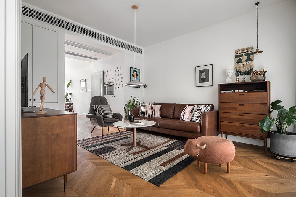 廣州市錦繡御景國際北歐風格三居室裝修案例