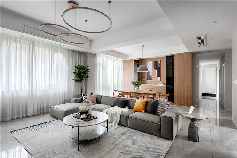 惠州市富力灣北歐風(fēng)格三居室裝修案例