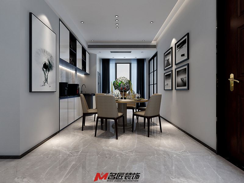 廣州市時代天韻歐式風格二居室裝修案例