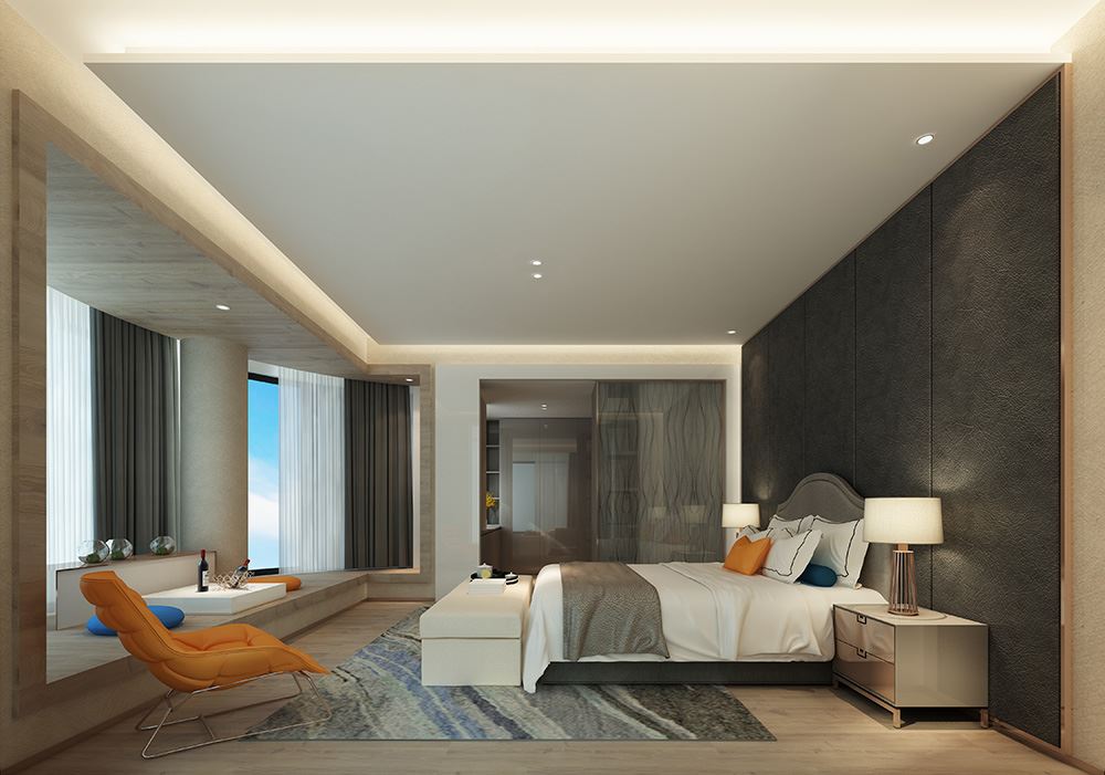 廣州市環市西路大院現代簡約風格平層裝修案例