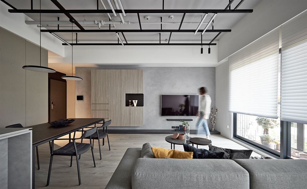 惠州市昶盛昶園北歐風格三居室裝修案例