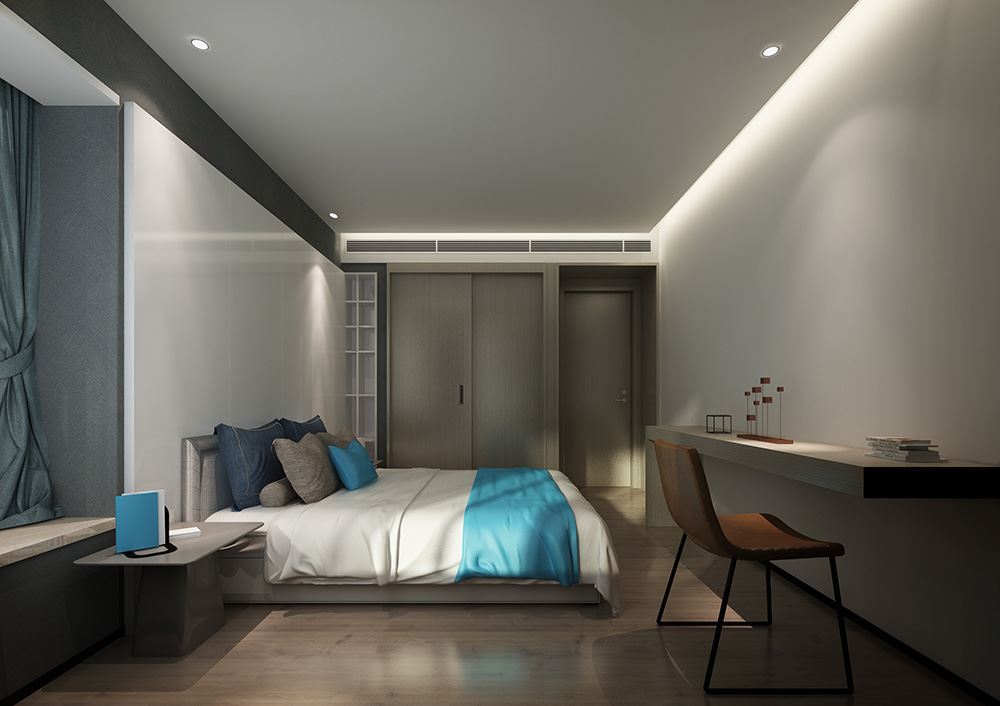 廣州市珠光御景壹號現代簡約風格四居室裝修案例