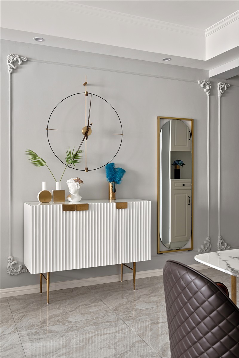 輕奢混搭風格家裝設計室內裝修效果圖-玄關 輕奢混搭風格家裝設計室內裝修效果圖-玄關