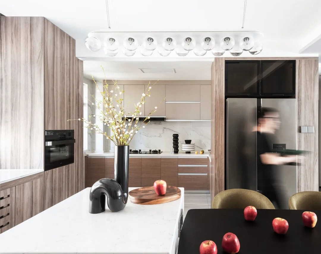 北歐原木風格家裝設計室內裝修效果圖-餐廳 北歐原木風格家裝設計室內裝修效果圖-餐廳