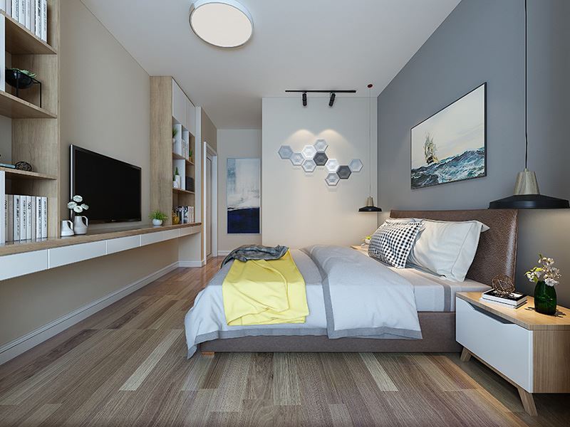 佛山市高明鈞明城歐式風格三居室裝修案例