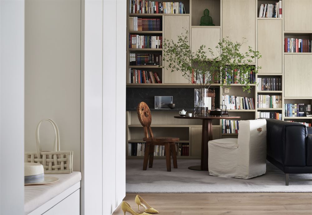 江門市鶴山十里方圓現代簡約風格三居室裝修案例