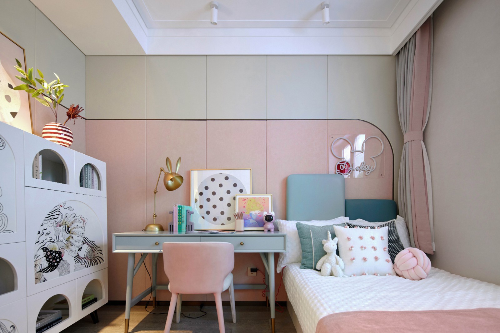 現代簡約風格室內設計家裝案例-兒童房 現代簡約風格室內設計家裝案例-兒童房