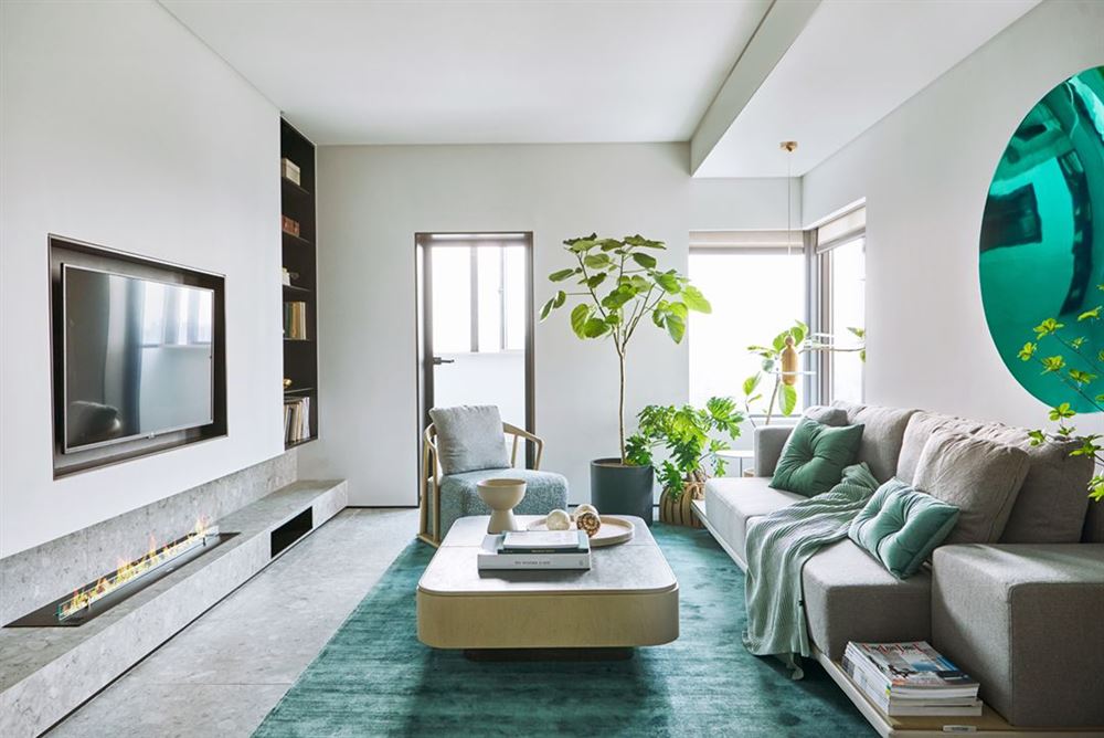 廣州市珠江金茂府歐式風(fēng)格三居室裝修案例