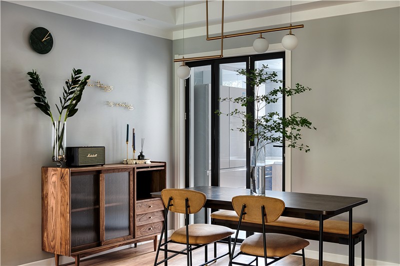 裝修案例現代北歐風格室內裝修效果圖-餐廳