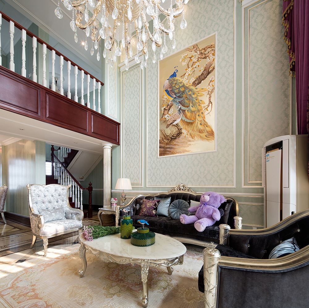 江門市海悅君庭歐式風(fēng)格別墅裝修案例