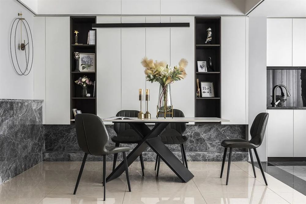 廣州市利海托斯卡納現代簡約風格三居室裝修案例