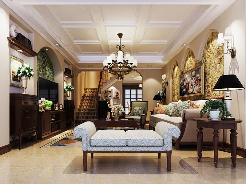 揭陽市漣漪園現代風格別墅裝修案例