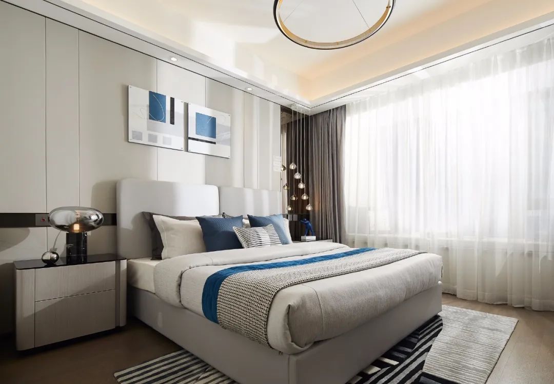 現代簡約風格室內設計家裝案例-臥室