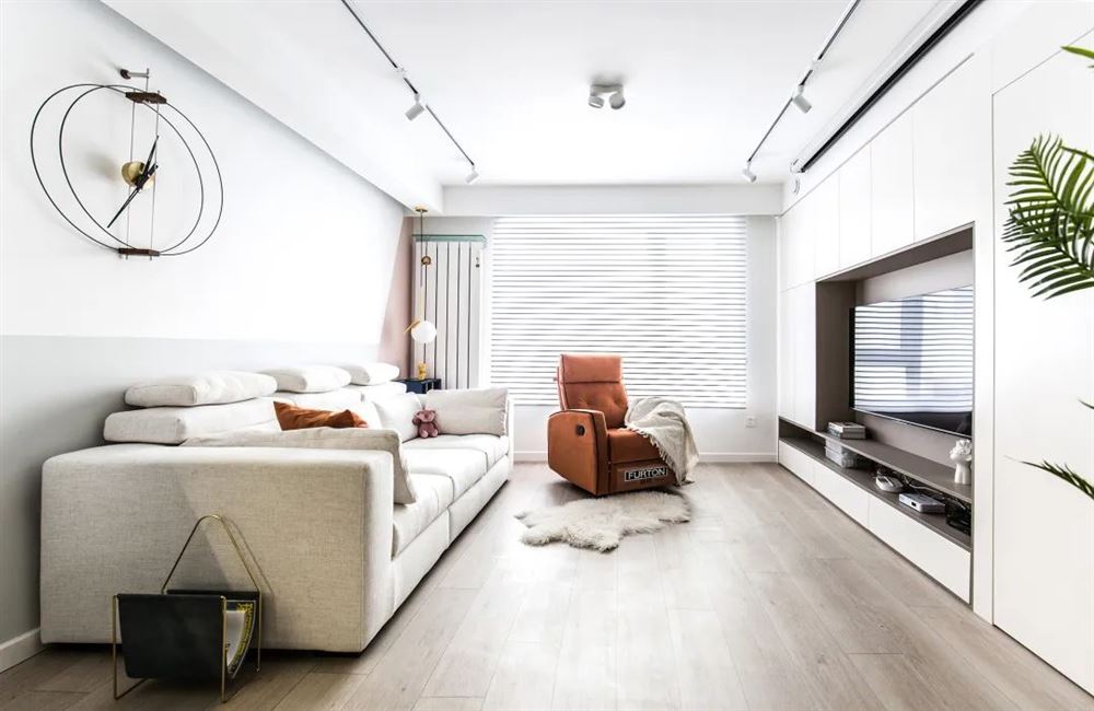 湛江市方圓云山詩(shī)意輕奢風(fēng)格三居室裝修案例