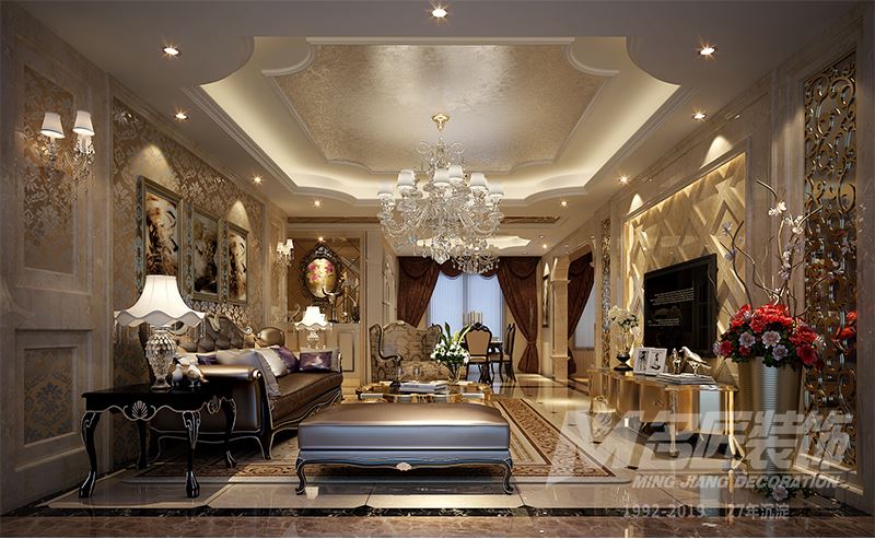 佛山市時(shí)代愛(ài)車(chē)小鎮(zhèn)(佛山)歐式風(fēng)格三居室裝修案例