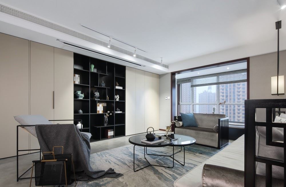 曲靖市富源勝境一品新中式風格四居室裝修案例