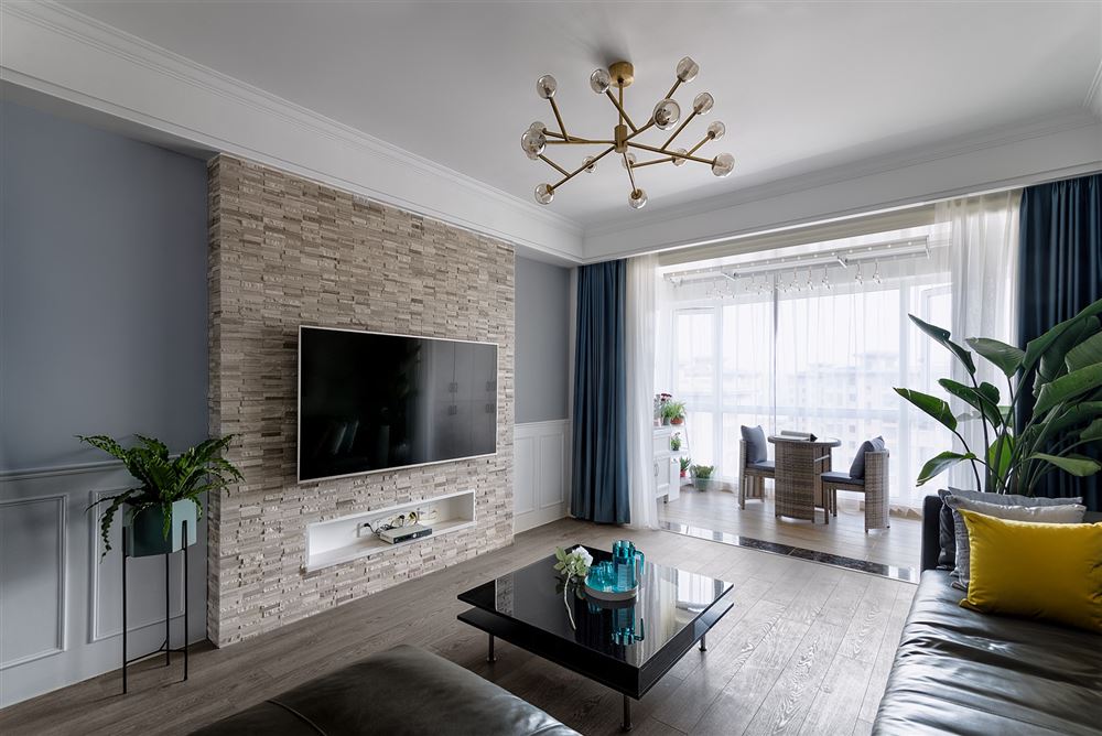 佛山市金地&middot;中南&middot;新城大境現(xiàn)代簡約風格三居室裝修案例