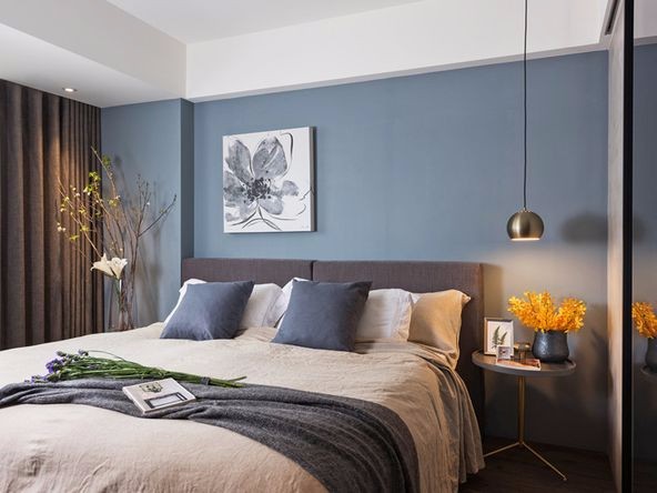 圓融廣場二居99平米北歐風格裝修案例-臥室 圓融廣場二居99平米北歐風格裝修案例-臥室