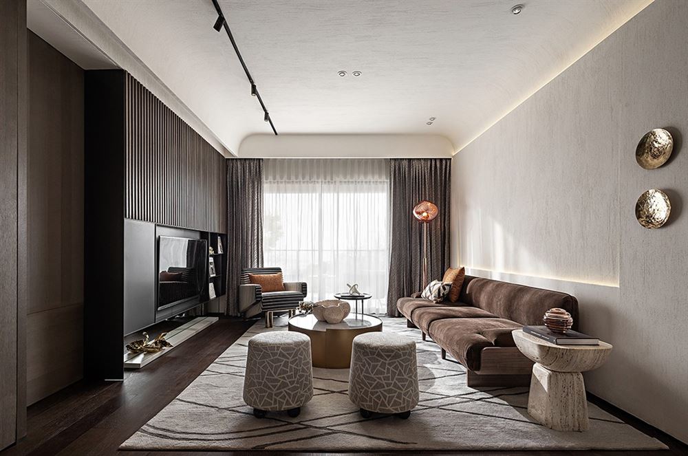 昭通市麗景&middot;溫泉學府現代簡約風格四居室裝修案例