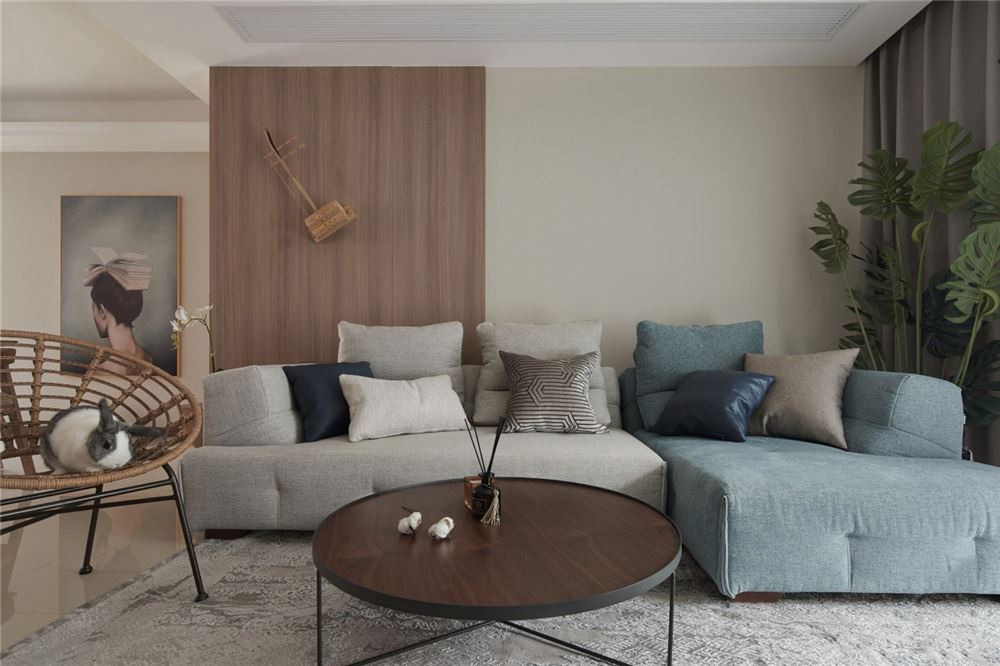 陽江市嘉華尚城北歐風格二居室裝修案例