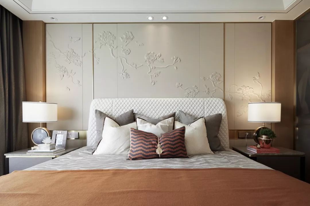 新中式風格家裝設計室內裝修效果圖-臥室 新中式風格家裝設計室內裝修效果圖-臥室