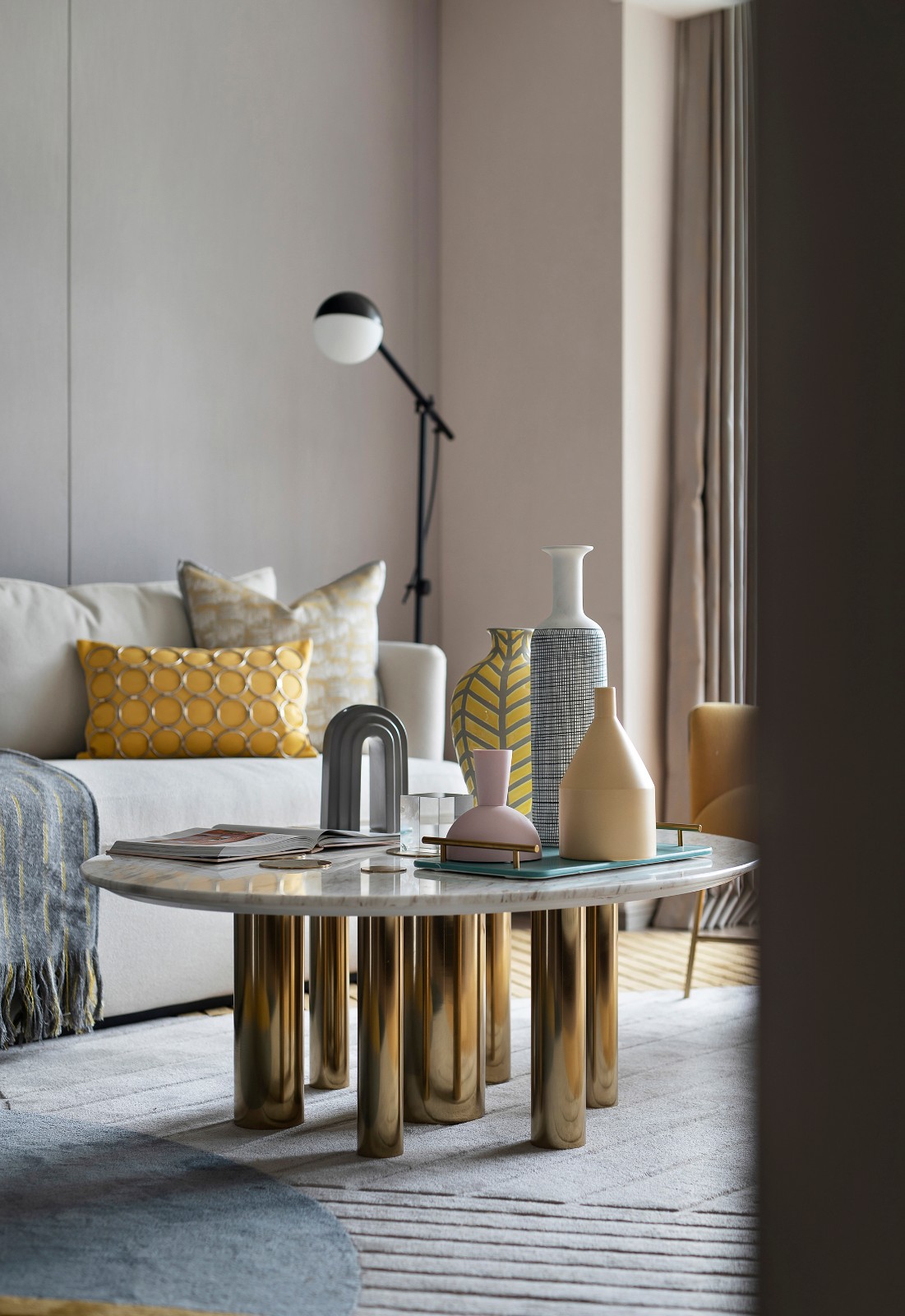 現(xiàn)代北歐風(fēng)格室內(nèi)家裝案例效果圖-客廳茶幾 現(xiàn)代北歐風(fēng)格室內(nèi)家裝案例效果圖-客廳茶幾