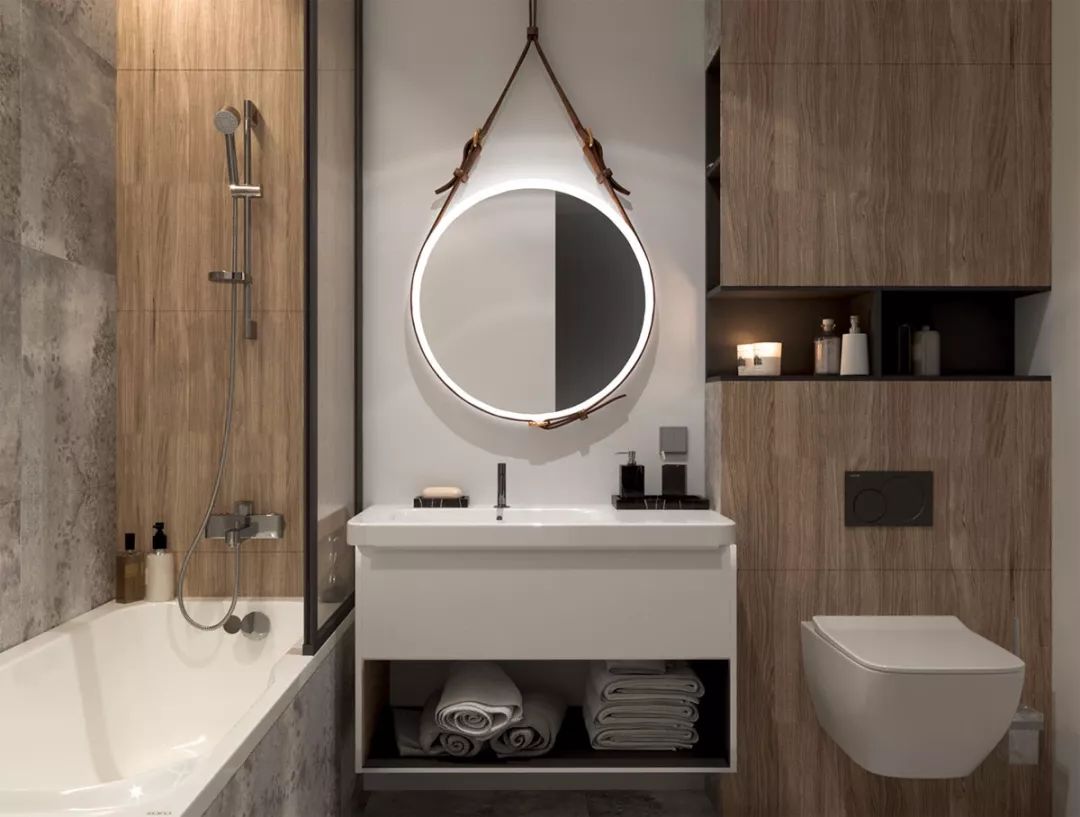 佛山裝修公司現代簡約風格室內裝修效果圖-衛生間 佛山裝修公司現代簡約風格室內裝修效果圖-衛生間