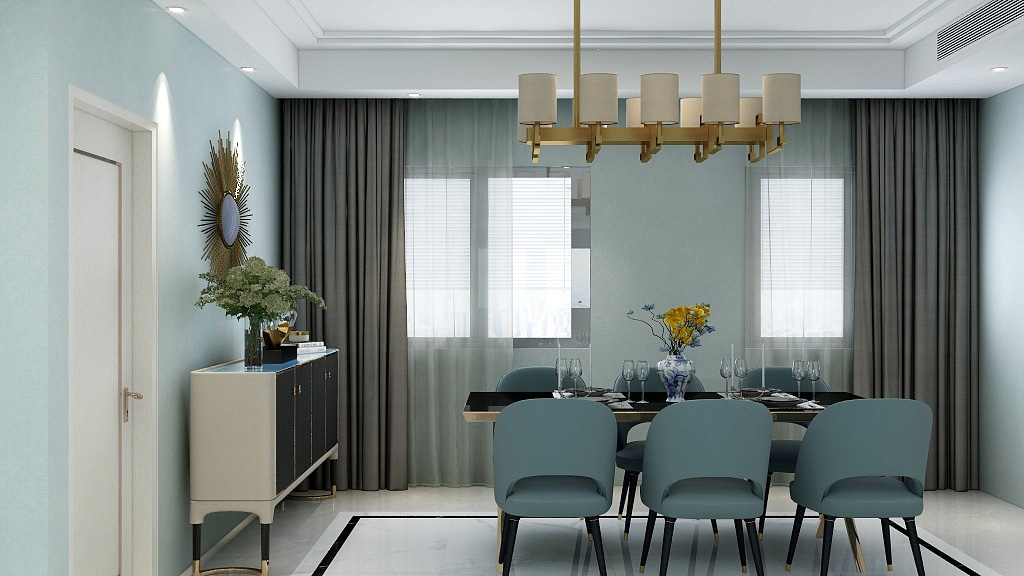 復(fù)式大宅室內(nèi)裝修設(shè)計(jì)-餐廳效果圖 復(fù)式大宅室內(nèi)裝修設(shè)計(jì)-餐廳效果圖