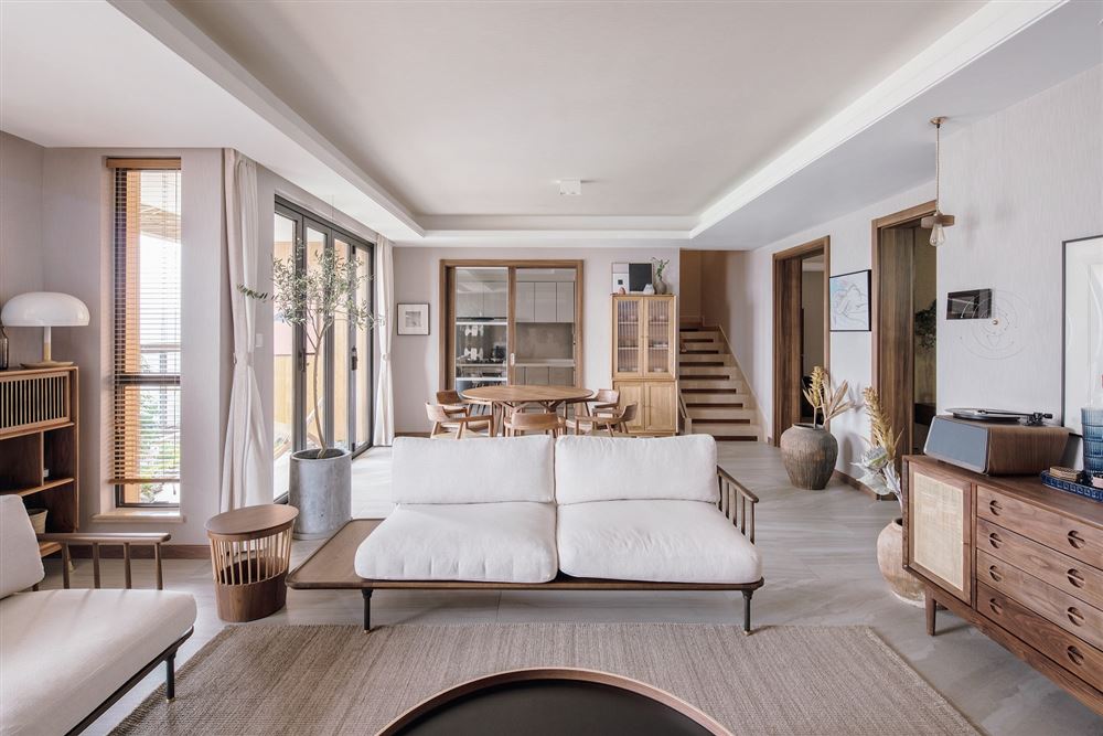 江門市恩平錦江花城現代簡約風格四居室裝修案例