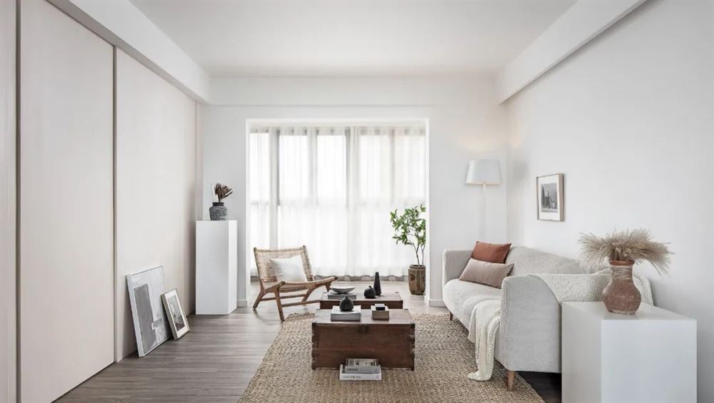 廣州市環市西路大院現代簡約風格三居室裝修案例