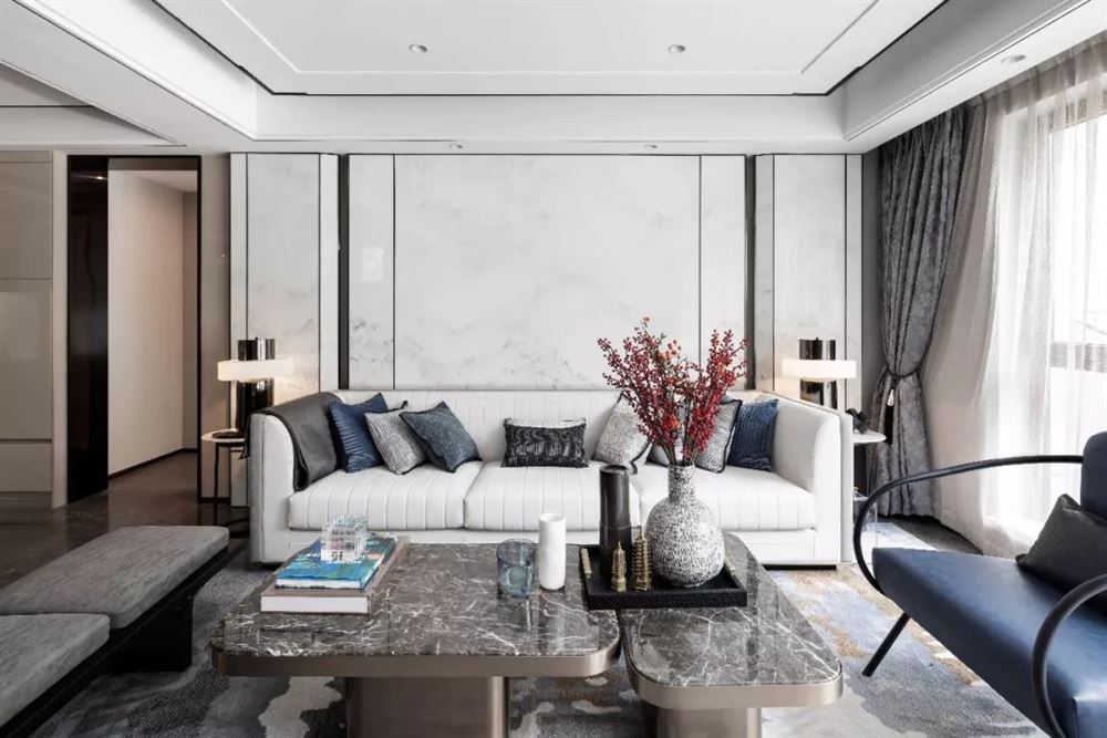 韶關(guān)市韶關(guān)寶能丹霞山莊新中式風(fēng)格別墅裝修案例