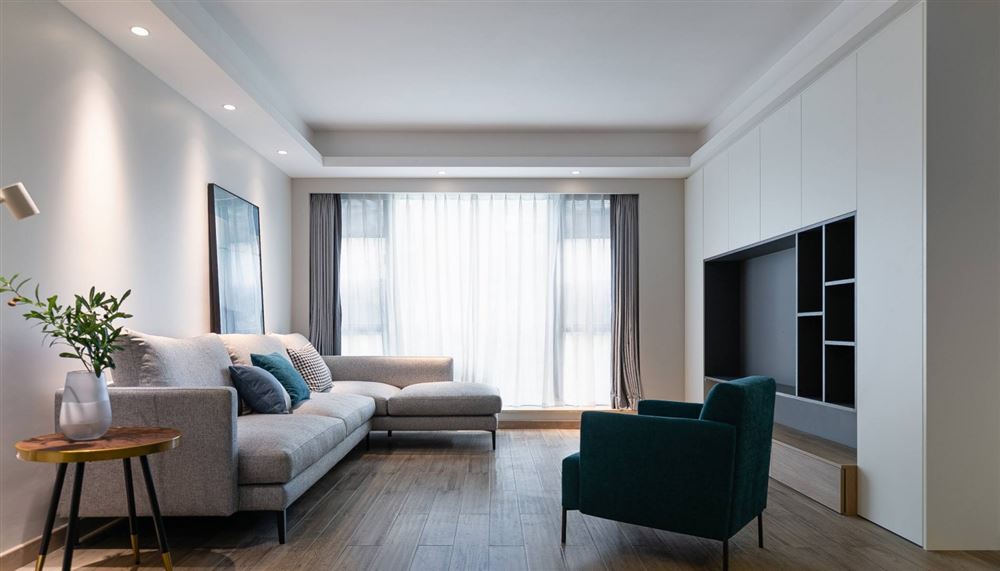 湛江市方圓云山詩(shī)意現(xiàn)代簡(jiǎn)約風(fēng)格四居室裝修案例