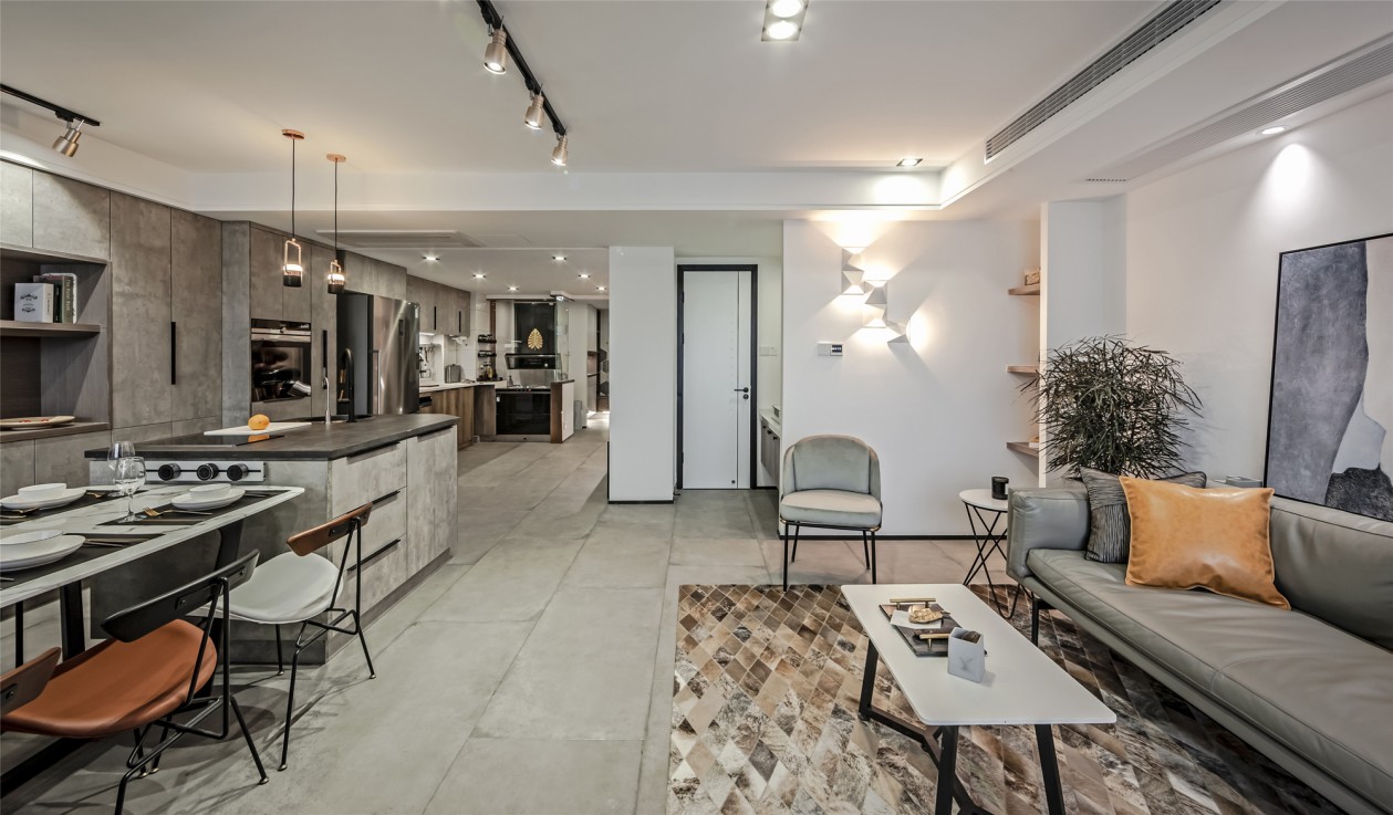 現(xiàn)代前衛(wèi)風(fēng)格室內(nèi)設(shè)計(jì)家裝案例-客餐廳 現(xiàn)代前衛(wèi)風(fēng)格室內(nèi)設(shè)計(jì)家裝案例-客餐廳